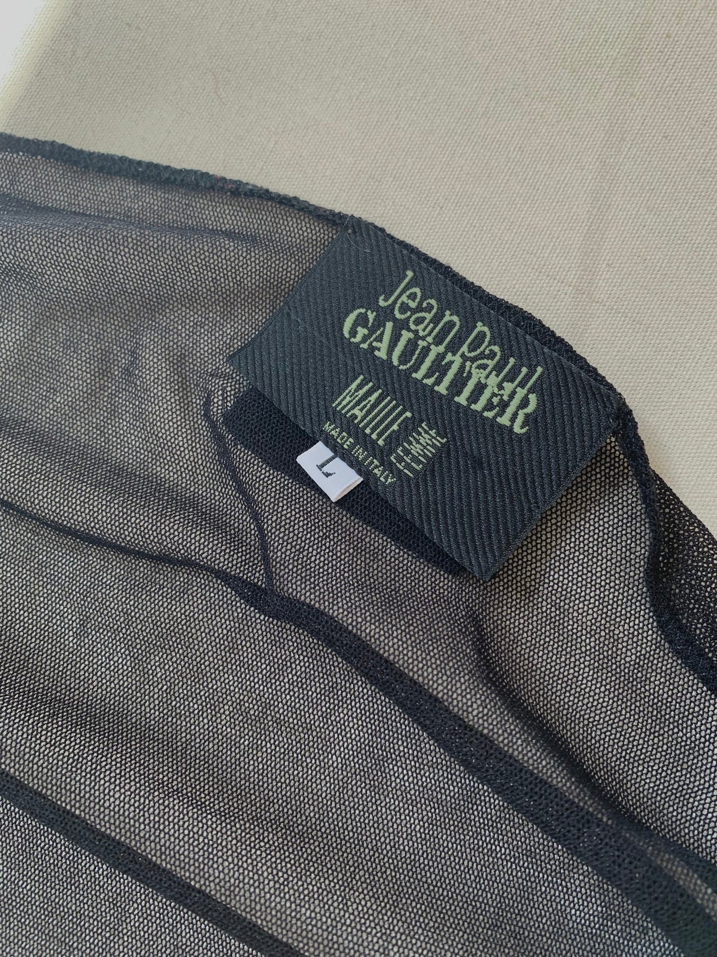 Jean Paul Gaultier Mesh Bolero