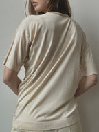 RALPH LAUREN SILK TEE