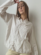 LINEN BUTTON UP