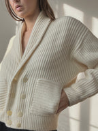 ANGORA DOUBLE BREASTED KNIT