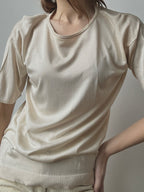 RALPH LAUREN SILK TEE