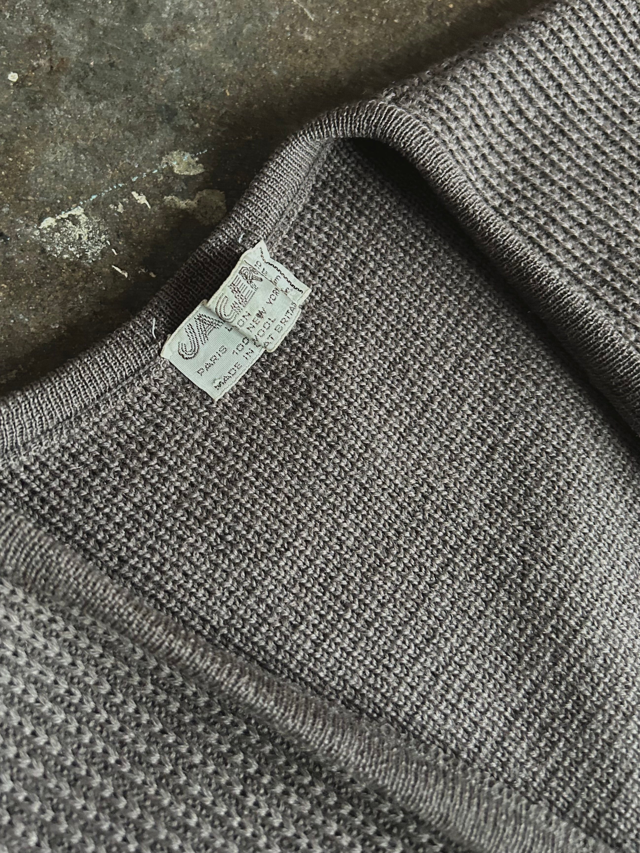 WOOL SLEEVELESS KNIT