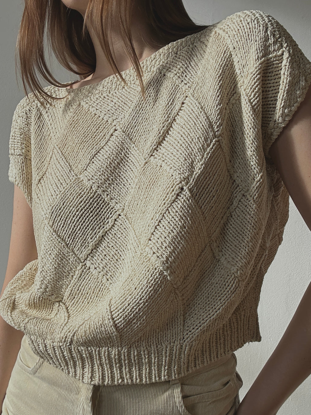 DIAMOND KNIT