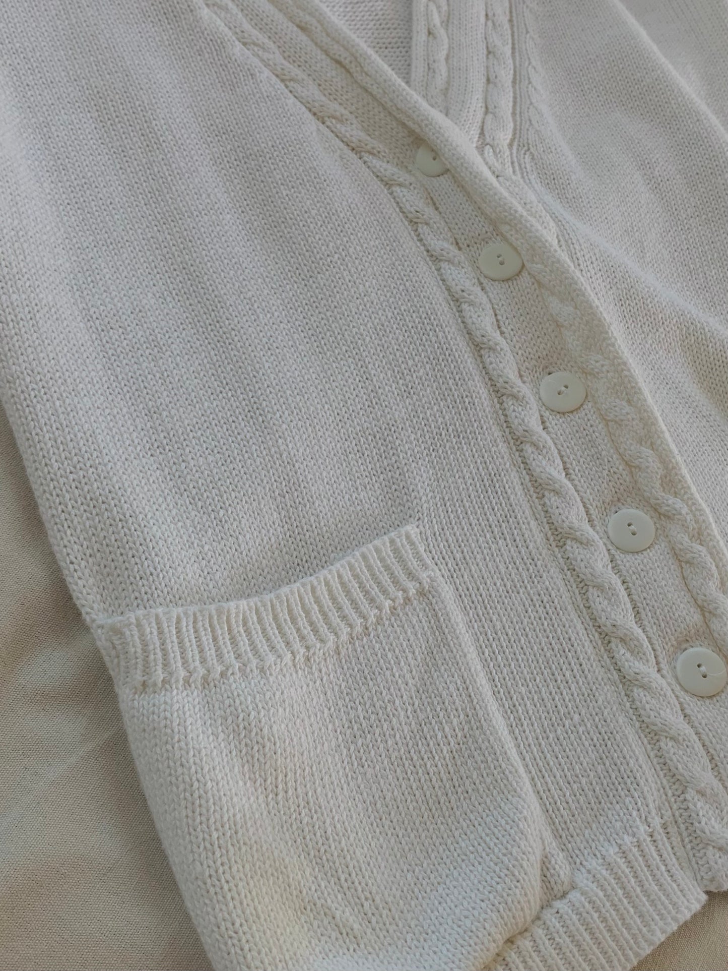 Cotton Blend Cardigan