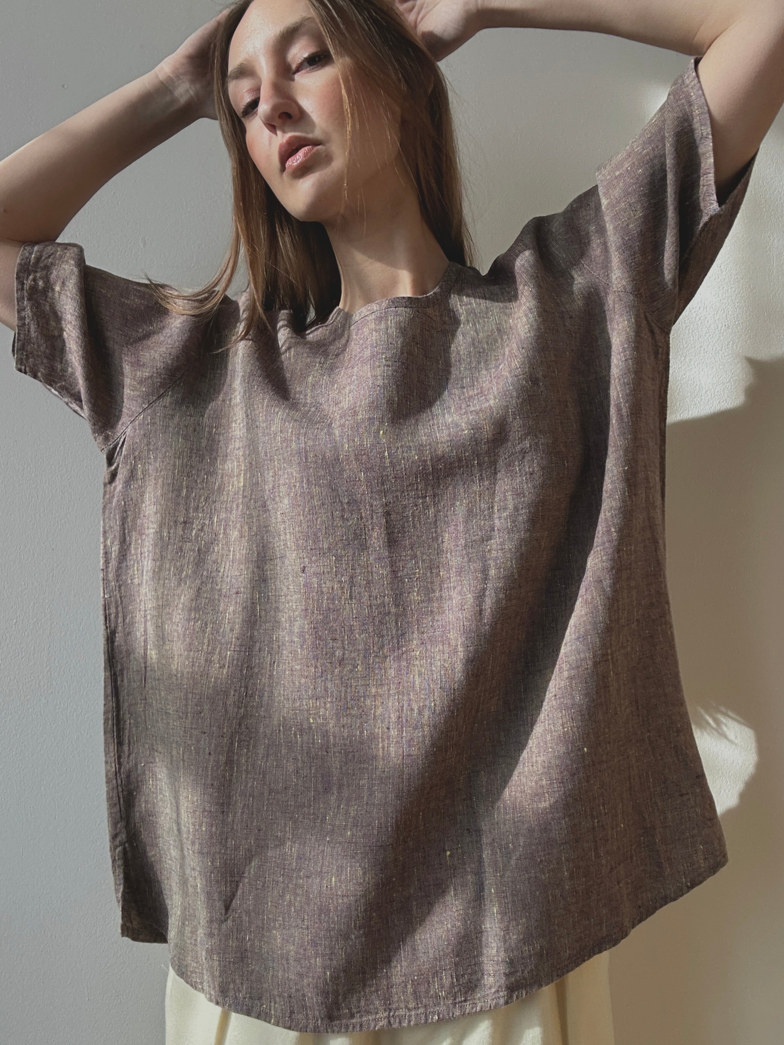 LINEN TEE