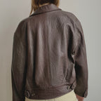 Textured Leather Jacket