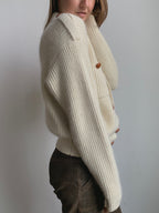 Silk & Angora Knit
