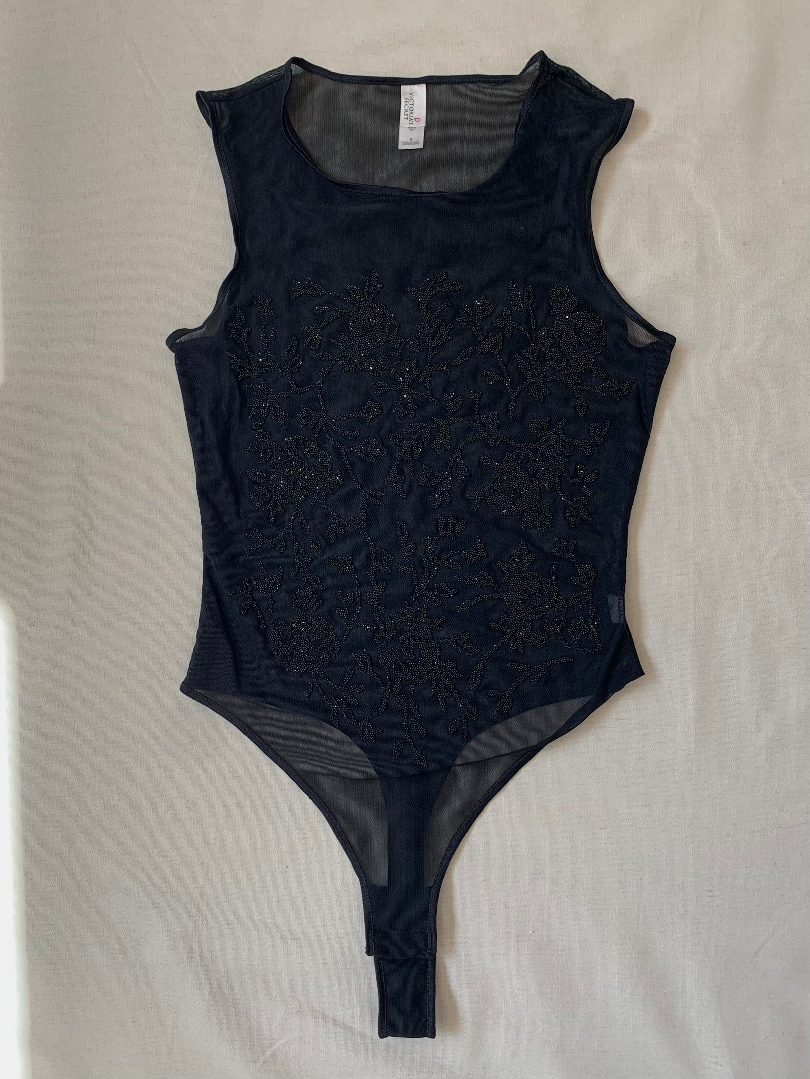 Mesh Beaded Body Suit