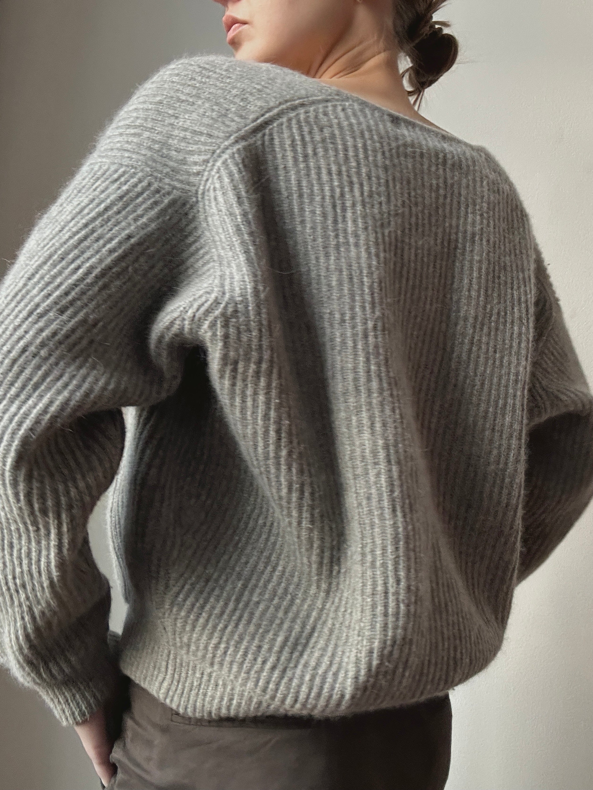 ANGORA LAMBSWOOL ZIP UP