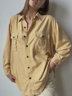 Silk Noile Button Up