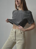SILK POLKA DOT TEE
