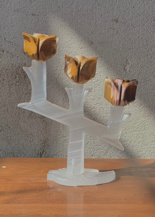Stone Candelabra