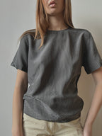 SILK POLKA DOT TEE