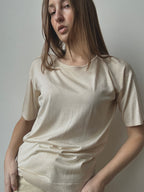 RALPH LAUREN SILK TEE