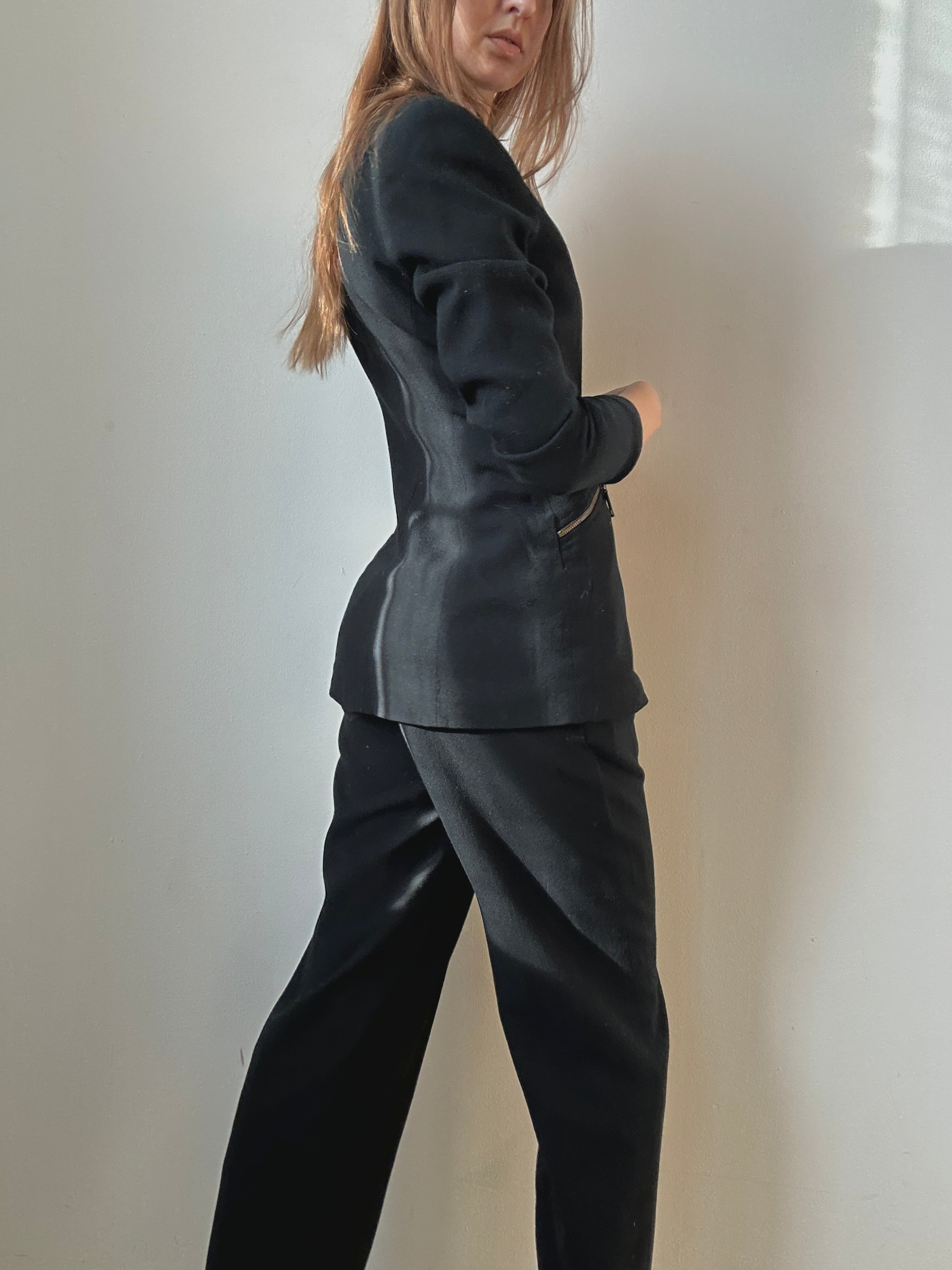WOOL PANT SUIT