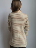 Camel Hair & Lambswool Cardigan