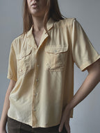 SILK BUTTON UP