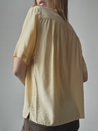 SILK BUTTON UP