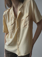 SILK BUTTON UP