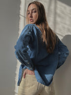 LIGHTWEIGHT LINEN BUTTON UP
