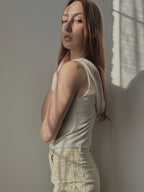 SILK BEADED TOP