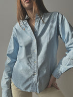 RALPH LAUREN COTTON BUTTON UP