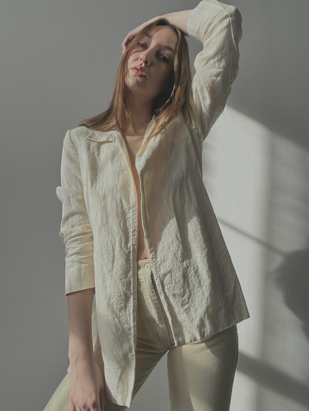 LINEN BLAZER