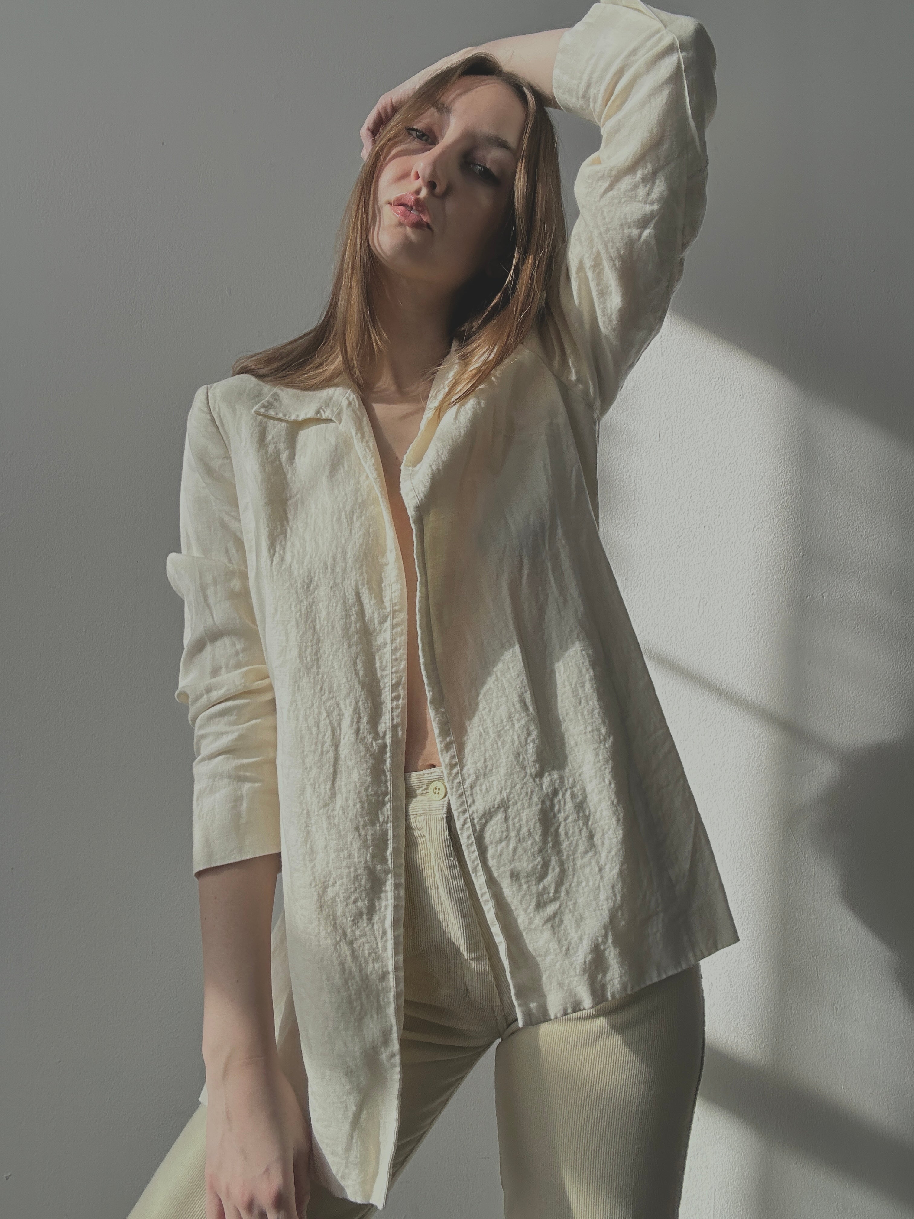 LINEN BLAZER