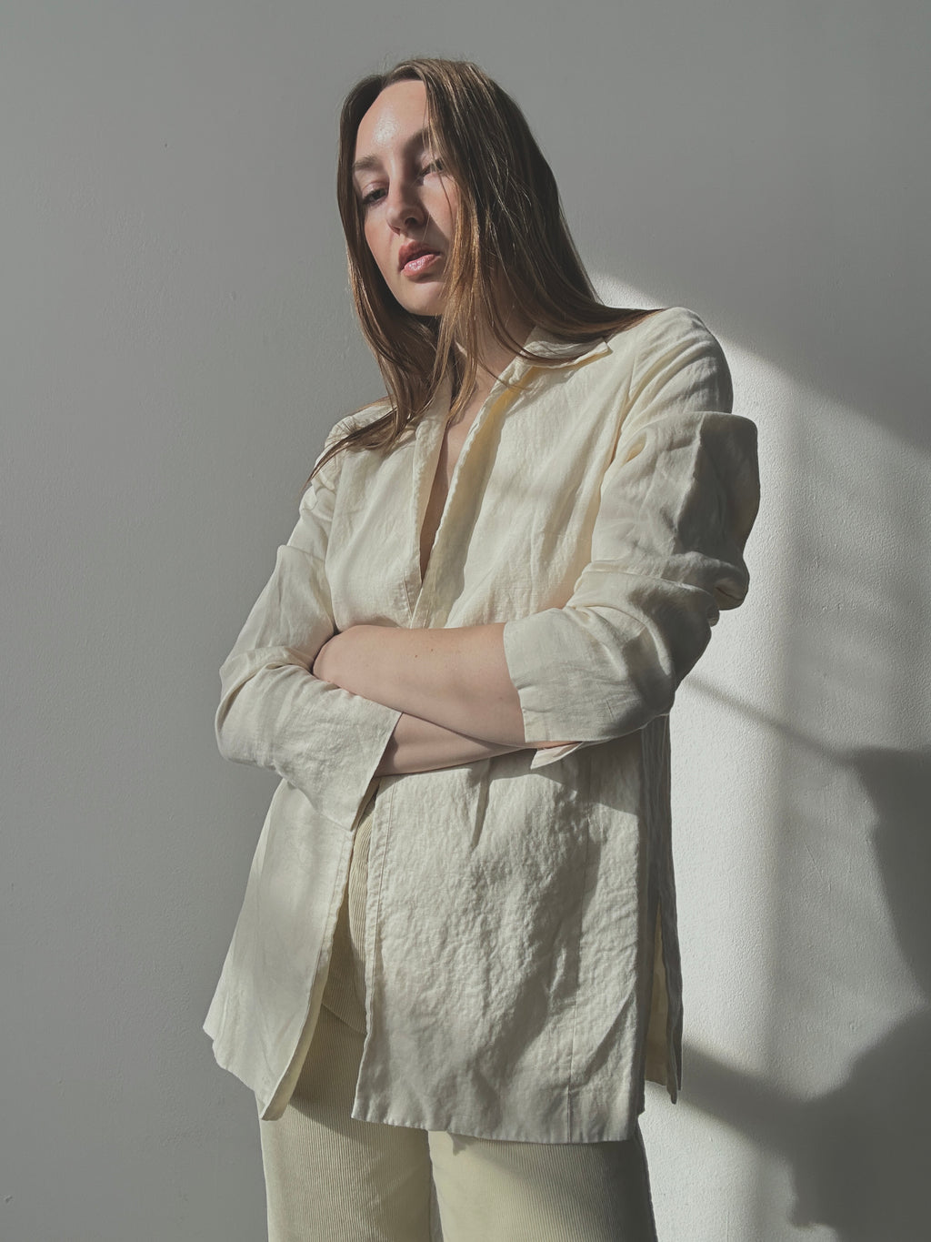 LINEN BLAZER