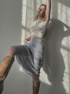 SILK SKIRT