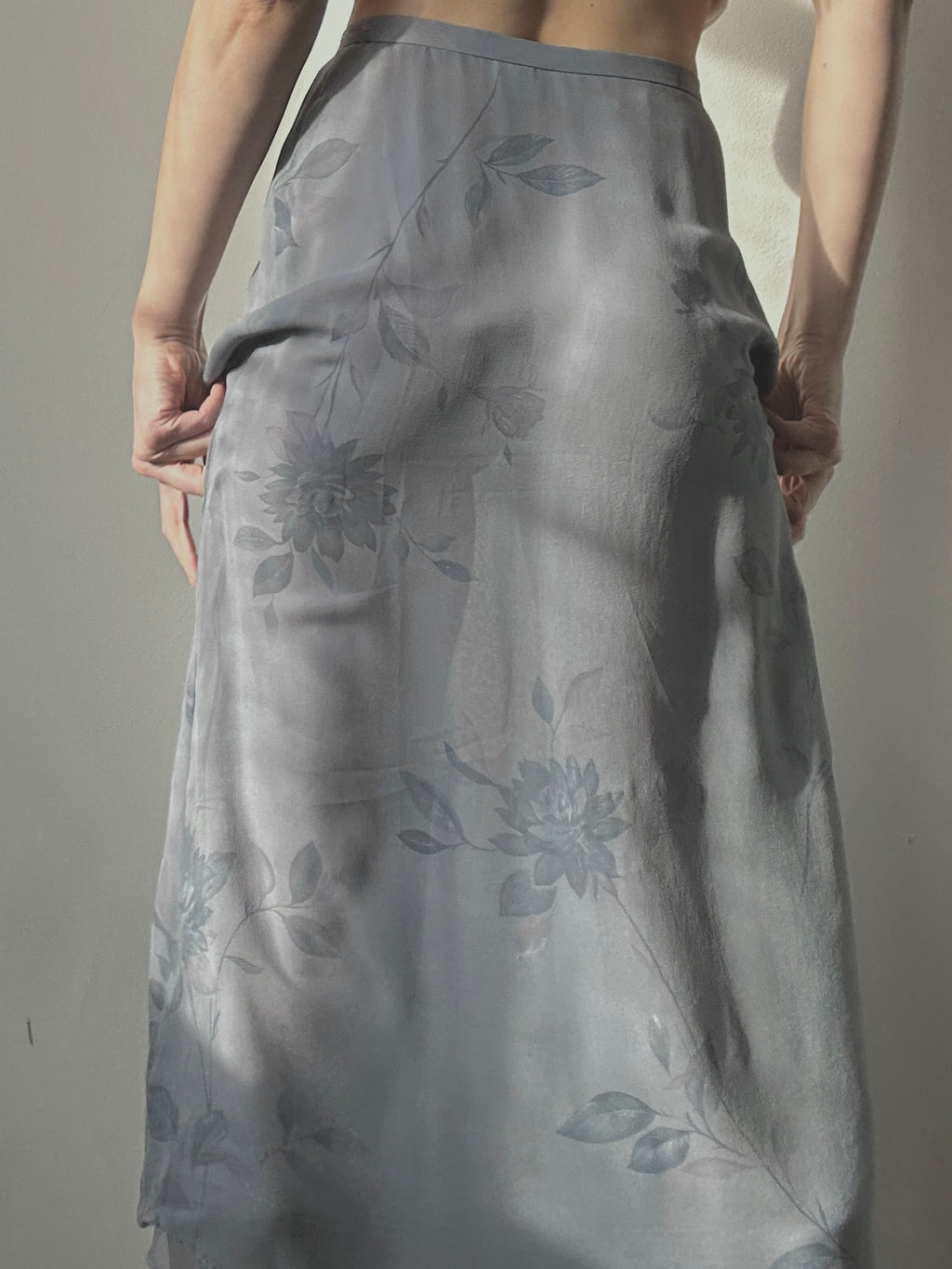 SILK SKIRT