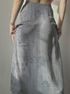 SILK SKIRT