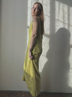 CHARTRUESE LINEN DRESS