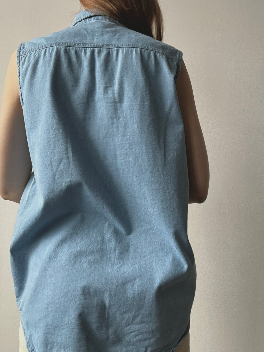 LIGHTWEIGHT DENIM TOP