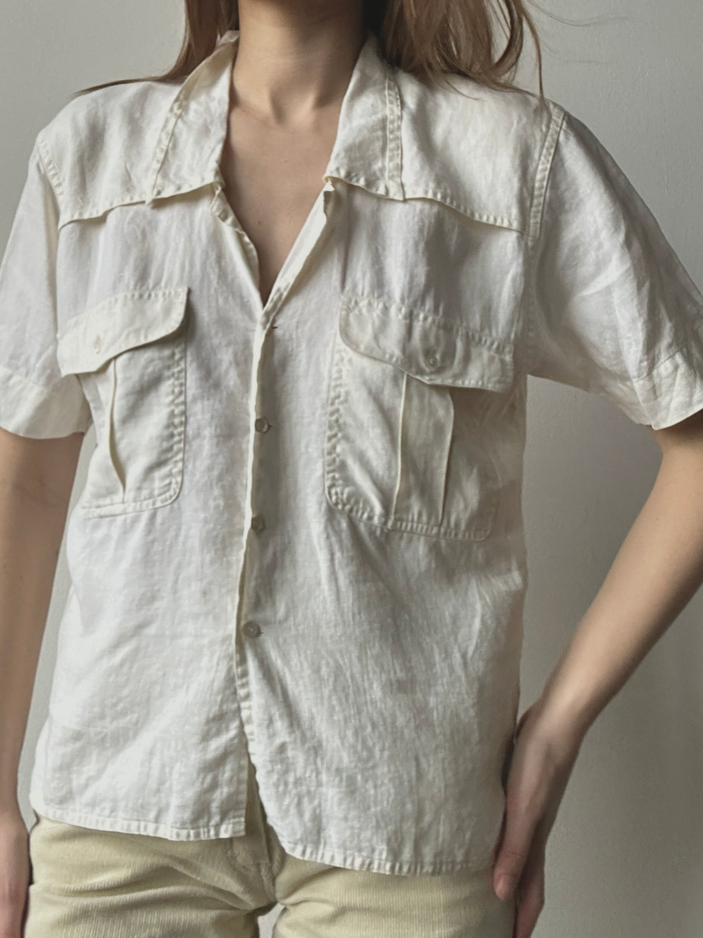 LINEN SHORT SLEEVE