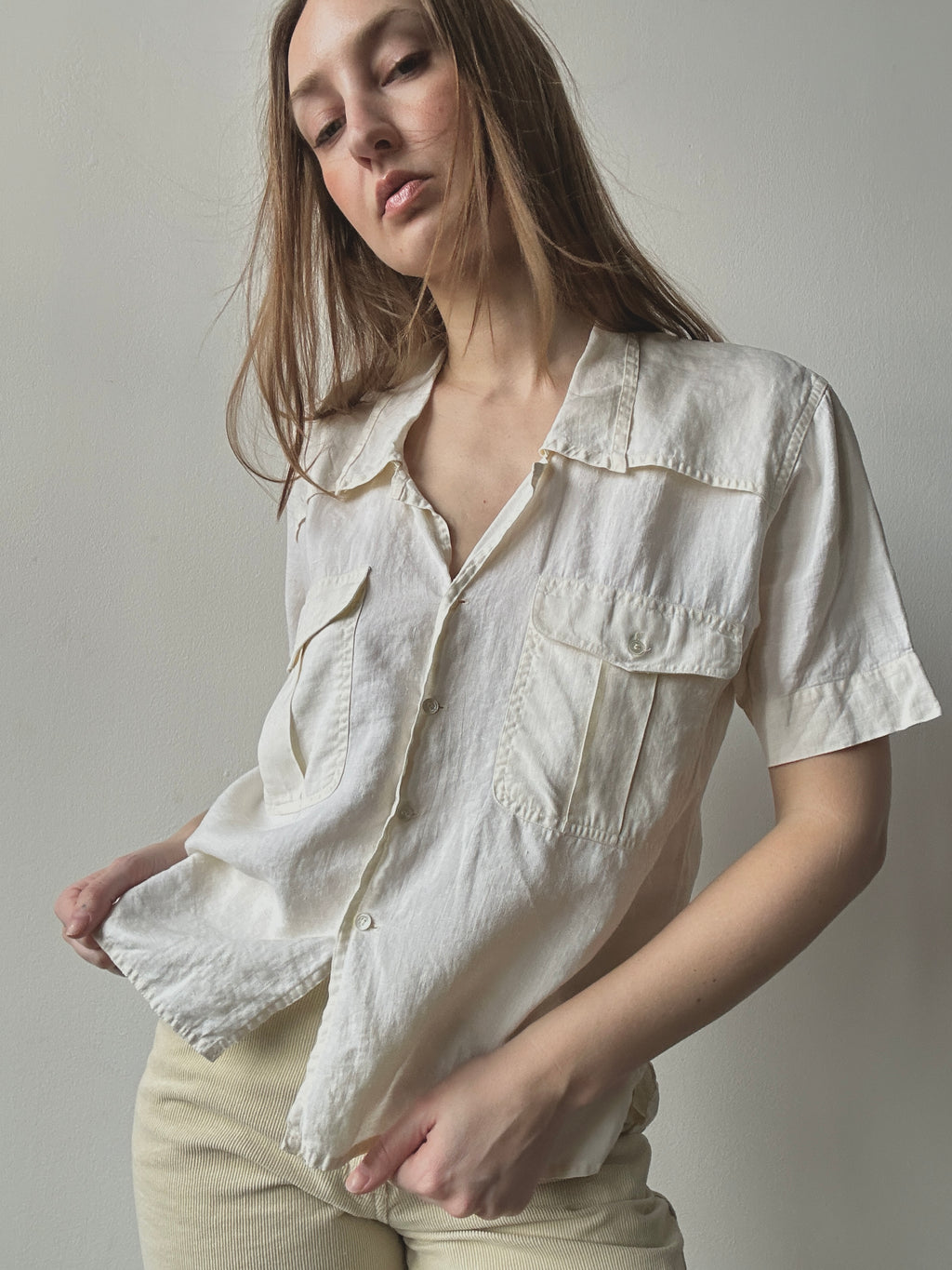 LINEN SHORT SLEEVE
