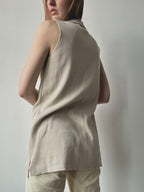 KNIT COTTON TANK
