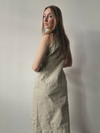 COTTON BUTTON UP DRESS