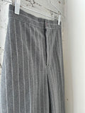 Grey Pinstripe Trousers