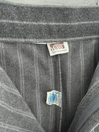 Grey Pinstripe Trousers