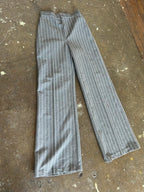 Grey Pinstripe Trousers